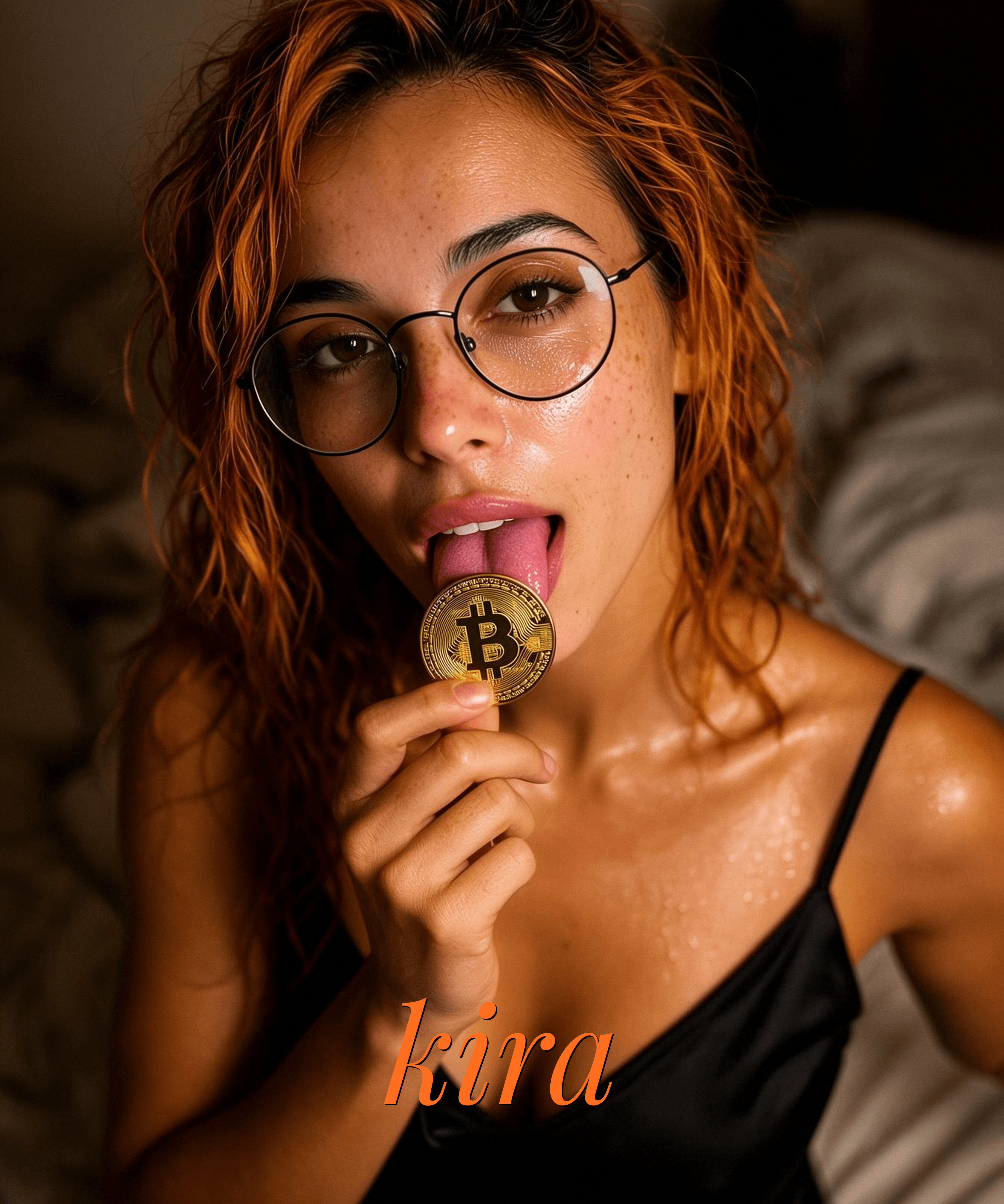 kira coinlick tee